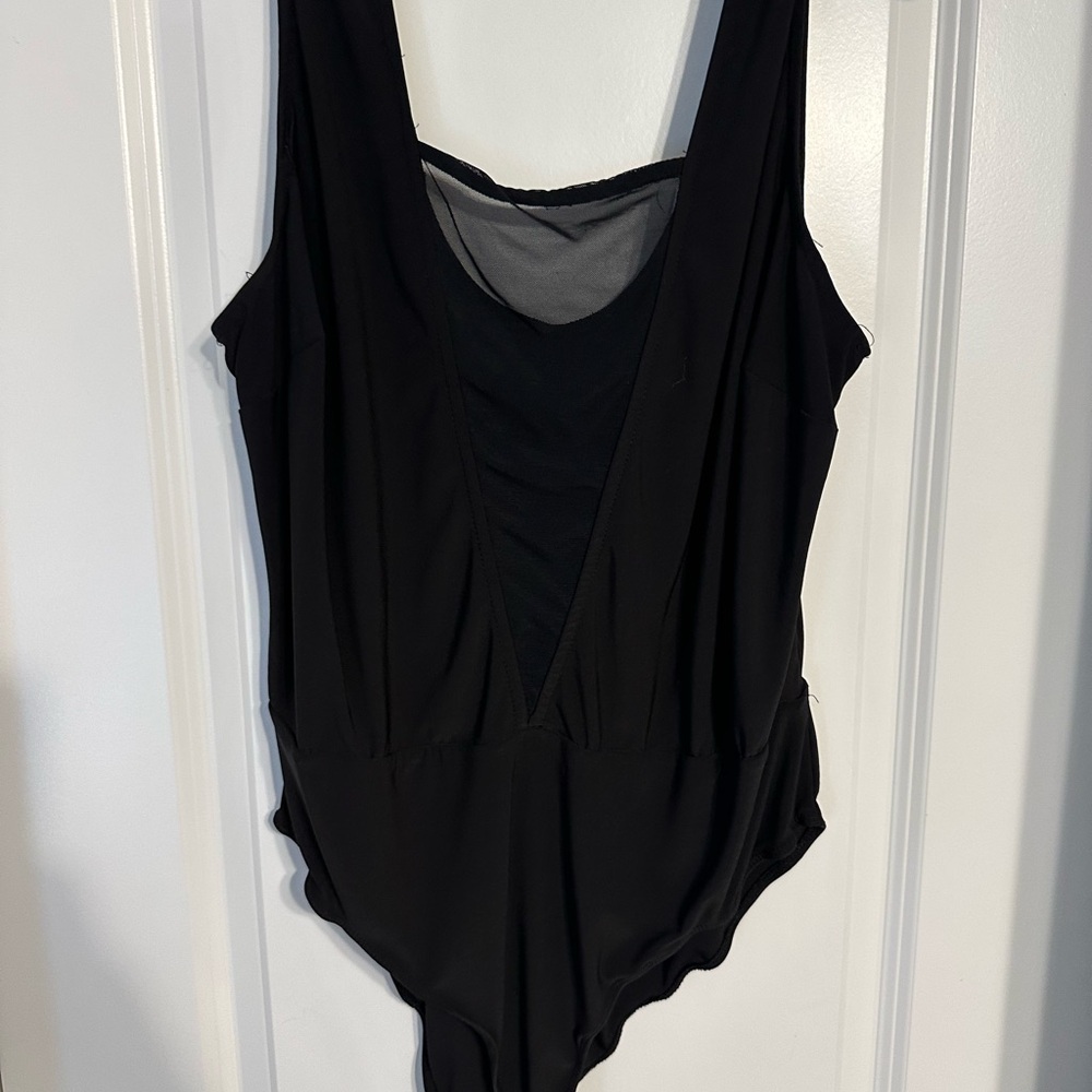 Elegant Black Women's Bodysuit